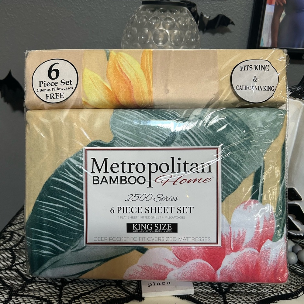 6 piece sheet set